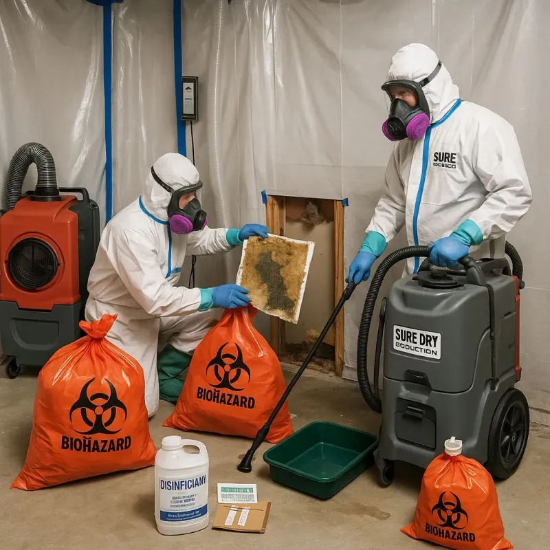 Contaminated Water Handling Protocols process in Saint Ignace, MI